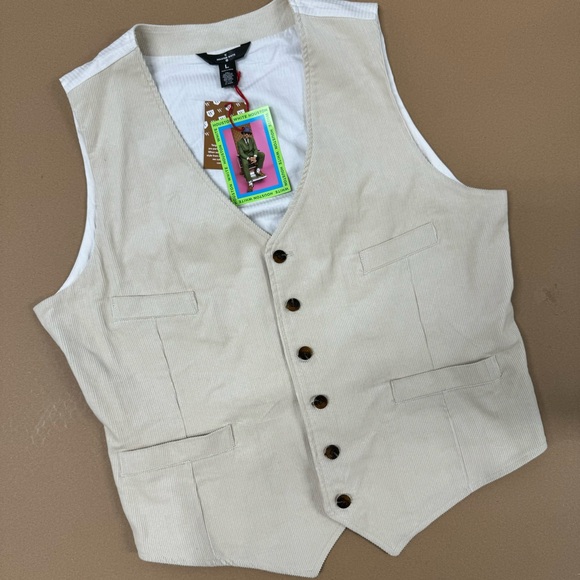 LIM ED CORDUROY VEST - Picture 4 of 7